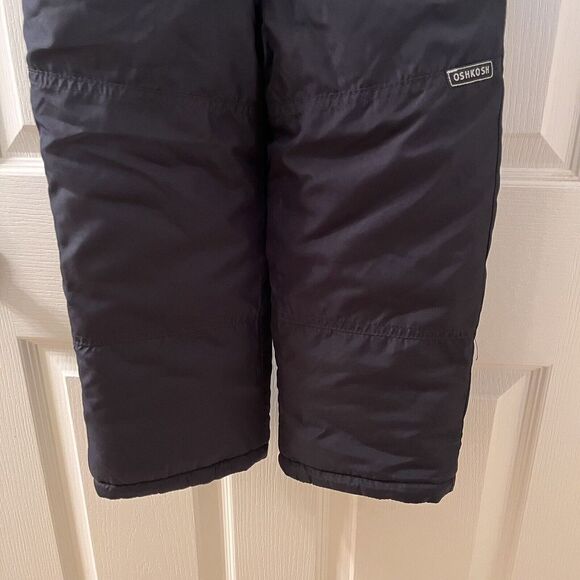 OshKosh B'gosh Black Perfect Snow Bib Overalls Snowsuit Boys Size 4 NWT - Picture 6 of 12